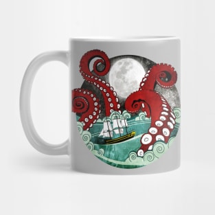 Kraken Attack Mug